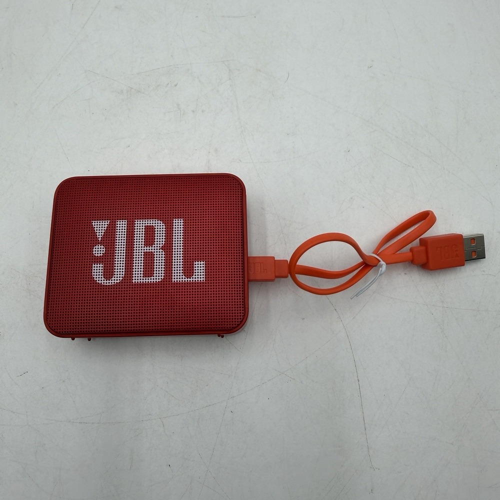JBL GO 2 Portable Bluetooth Speaker Red GO2J Tested